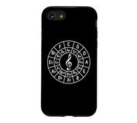 Treble Clef Theory Circle Of Fifths Key Signature Composer Case for iPhone SE (2020) / 7/8