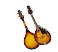 Treble Eight-string Mandolin Instrument Mandolin Upgraded Yellow Beginner Practice Learning Instrument