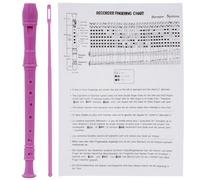 Treble Flute 8 Hole Soprano Recorder Clarinet With Cleaning Rod Professional Woodwind Instruments For Students
