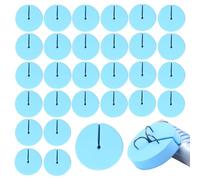 Treble Hook Covers, 30 x Protective EVA Hook Caps, Non-Tangles Fishing Accessory Set, Fishing Hook Caps to Protect Your Hooks and for a Long Use Hardest Conditions and Can Stand Yes