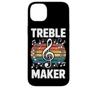 Treble Maker Music Lover Fun Casual Vibes Party Tee Case for iPhone 14 Plus