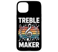 Treble Maker Music Lover Fun Casual Vibes Party Tee Case for iPhone 15 Plus