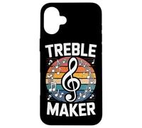Treble Maker Music Lover Funny Musical Vibes for Summer Case for iPhone 16 Plus