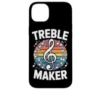 Treble Maker Music Lover Sarcastic Vibe Summer Fun Case for iPhone 14 Plus