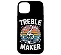 Treble Maker Music Lover Sarcastic Vibe Summer Fun Case for iPhone 15 Plus
