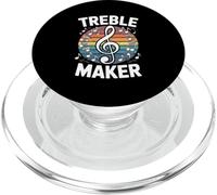 Treble Maker Music Lover Sarcastic Vibe Summer Fun PopSockets PopGrip for MagSafe