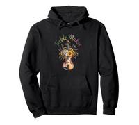 Treble Maker Violin Floral Music Pun Orchestra Pullover Hoodie