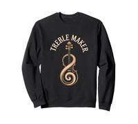 Treble Maker Violin Funny Music Pun Orchestra Sweatshirt