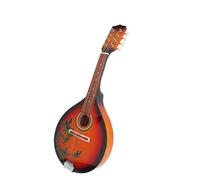 Treble Mandolin Round Hole Mandolin Eight-String Mandolin Gradient Yellow