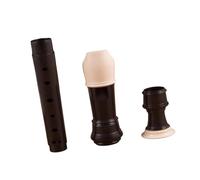 Treble Recorder (Alto) 8 Hole Design Brown Black Finish Recorder