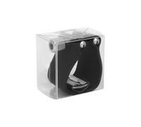 Treble Sax Mouthpiece Reed Clip B-flat Sax Pickup U-shaped Mouthpiece Mouthpiece Clamp Soft Pickup Saxophone Parts(Black)