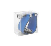 Treble Sax Mouthpiece Reed Clip B-flat Sax Pickup U-shaped Mouthpiece Mouthpiece Clamp Soft Pickup Saxophone Parts(Blue)