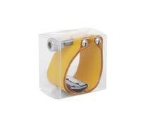 Treble Sax Mouthpiece Reed Clip B-flat Sax Pickup U-shaped Mouthpiece Mouthpiece Clamp Soft Pickup Saxophone Parts(Yellow)
