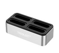 TREBLEET Workflow Station - Professional 4-Bay Modular Card Reader Hub, USB 3.2 Gen 2 10Gbps Docking Station, Customizable Expansion for CFexpress Type A/B, XQD, SD/TF & CFast 2.0