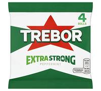 Trebor Extra Strong Peppermint Mints 4 Rolls, 165.2 g