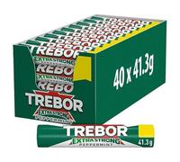Trebor Extra Strong Peppermint Mints Roll 69p PMP 41.3g | Case of 40