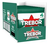 Trebor Extra Strong Peppermint Rolls, Intense Minty Freshness, 165 g (Pack of 12)