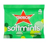 Trebor Softmints Peppermint (4 per Pack - 179g) - Pack of 2