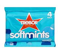 Trebor Softmints Spearmint (4 per Pack - 179g) - Pack of 6
