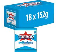 Trebor Softmints Spearmint Flavour Mint Sweets, 152 g (Pack of 18)