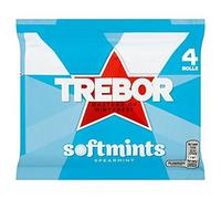 Trebor Spearmint Softmints Multipack 4 x 44g
