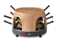 Trebs 99392 Pizzagusto - pizza oven with terracotta dome for 8 people - pizza dome - 1000 watts - preparation in just 5-7 minutes - new, more efficient dome design