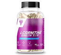 TREC Nutrition L-CARNITINE + Green Tea | Turn Fat into Energy | Weight Loss Metabolism Booster | 90 Capsules