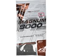 TREC Nutrition Magnum 8000 - Strawberry Flavour | Advanced Muscle Building Supplement with Complete Proteins, Carbs, MCT Oil, and Creatine Monohydrate | Enhances Physical Performance | 1kg