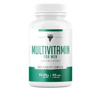 TREC Nutrition Multivitamin for Men - 90 Capsules | Essential Daily Vitamins for Men's Health & Well-Being | Energy Boost, Immune Support, and Overall Vitality