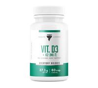Trec Nutrition VIT. D3 + K2 Capsules with MCT Oil - Bone Health, Muscle Function & Immune Support - 60 Capsules