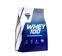 Trec Nutrition WHEY 100 - Premium Whey Protein Concentrate for Muscle Growth | Fast-Absorbing & Quality Protein Powder with BCAAs and Glutamine (2275g, Peanut Butter)