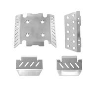 TReCVd motorcycle accessories 1 8 Climbing Car Universal Chassis Four Piece Set With Metal Armor Compatible With Meijiaxin H8H Facing West V1 V2 Versions motorcycle accessories
