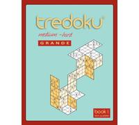 Tredoku Medium Hard GRANDE Book 1