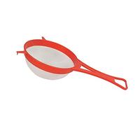 Tredoni 15cm Fine Nylon Mesh Strainer Sieve - Plastic Flour Sifter, Cinnamon/Sugar Powder Spreader (15 cm)