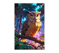 Tree Animal Owl Jigsaw Puzzles for Adults 500, Fun Challenging Educational Games, Difficult Jigsaw Puzzles for Adults, Puzzle 500 Pieces