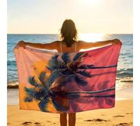 Tree Beach Towel 150x100 Sand Resistant Quick Dry, Plant Beach Towels Oversized 60x40 Inch Portable Comfortable als Bath Towels for Yoga Pool Picnic Blankets Travel Essentials Gifts for Women XTLS3245