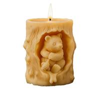 Tree Bear Candle Mold - Animal & Bear Resin Casting Molds, Silicone Clay Jewelry Molds, Candle Making Craft Supplies