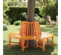 Bench Natural Solid Eucalyptus 160cm Outdoor Vintage Garden Seat 160x80cm H45cm.