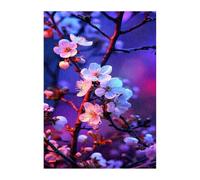 Tree Branch Flower Jigsaw Puzzles for Adults 500, Fun Challenging Educational Games, Difficult Jigsaw Puzzles for Adults, Puzzle 500 Pieces