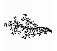 Tree Branch Reusable Stencil A3 A4 A5 & Bigger Sizes Wall Shabby Chic / T88 (PVC Reusable Stencil, A3 Size - 297 x 420 mm, 11.7 x 16.5 in)