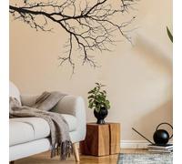 Tree Branches Wall Decal - Black Silhouette Vinyl Stickers, Nature-Themed Peel & Stick Wall Art for Living Room, Bedroom, Office Decor