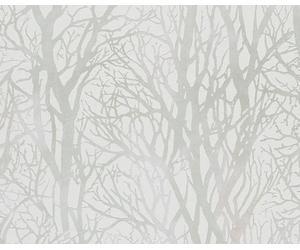 TREE BRANCHES WALLPAPER PALE GREEN / CREAM AS CREATION 30094-2
