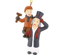 Tree Buddees A Christmas Carol Scrooge & Tiny Tim Ornament