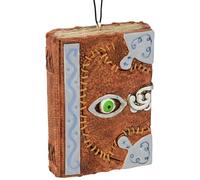 Tree Buddees Book of Spells Halloween Ornament - Witches Creepy Resin Witchcraft Book Decoration Witch Ornaments
