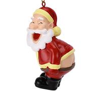 Tree Buddees Funny Mooning Santa Claus Christmas Tree Ornament