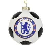 Tree Buddees x Chelsea F.C. Official Football Club Bauble Limited Edition Christmas Ornament - Premier League Soccer Team (Chelsea F.C. Glass Ball)