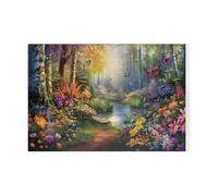 Tree Butterfly Flowers Jigsaw Puzzles for Adults 700 Pieces Educational Toys Challenging Game 700 Piece Puzzles for Adults for The Whole for Women Gifts for Men