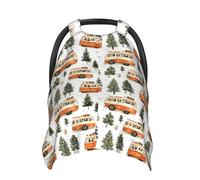 Tree Camper Print Baby Car Seat Covers, Breathable Nursing Cover Breastfeeding Cover, Stroller Covers, Baby Boys Girls Newborn Essentials, Multi-use Infant Carseat Canopy