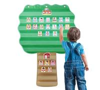 Tree Chore Schedule Board - Visual Routine Chart Cards, Daily Task Organizer Tool | Educational Learning Behavior Management Set, Classroom School Home Nursery Routine Planning for Young Children