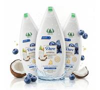 Tree City Dare Keratin & Collagen Shampoo 3-Pack (3x500ml) - Coconut & Blueberry for Smooth Shiny Hair | Frizz Control, Hydrating & Nourishing | Hair Care